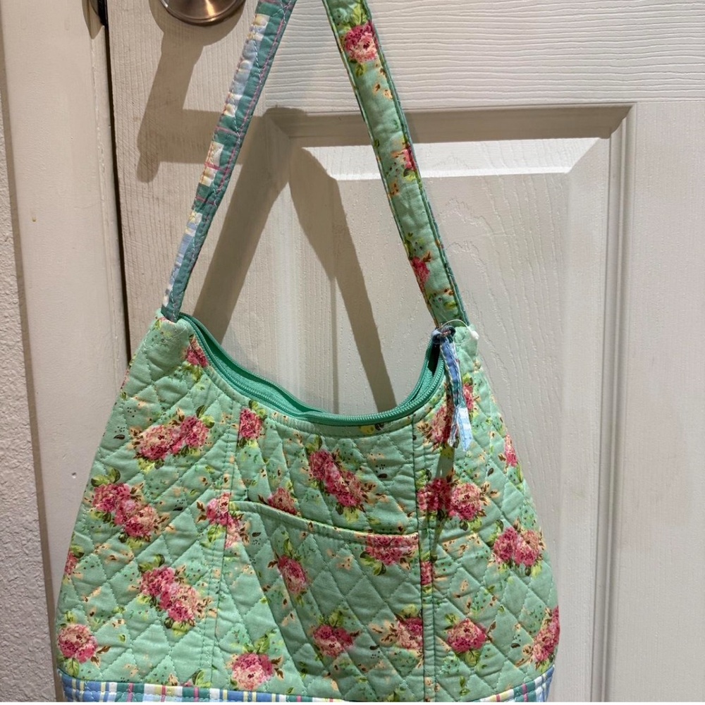 Vera Bradley Floral Quilted Shoulder Bag
